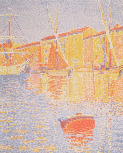 Buoy, Port of St. Tropez, 1894 by Paul Signac